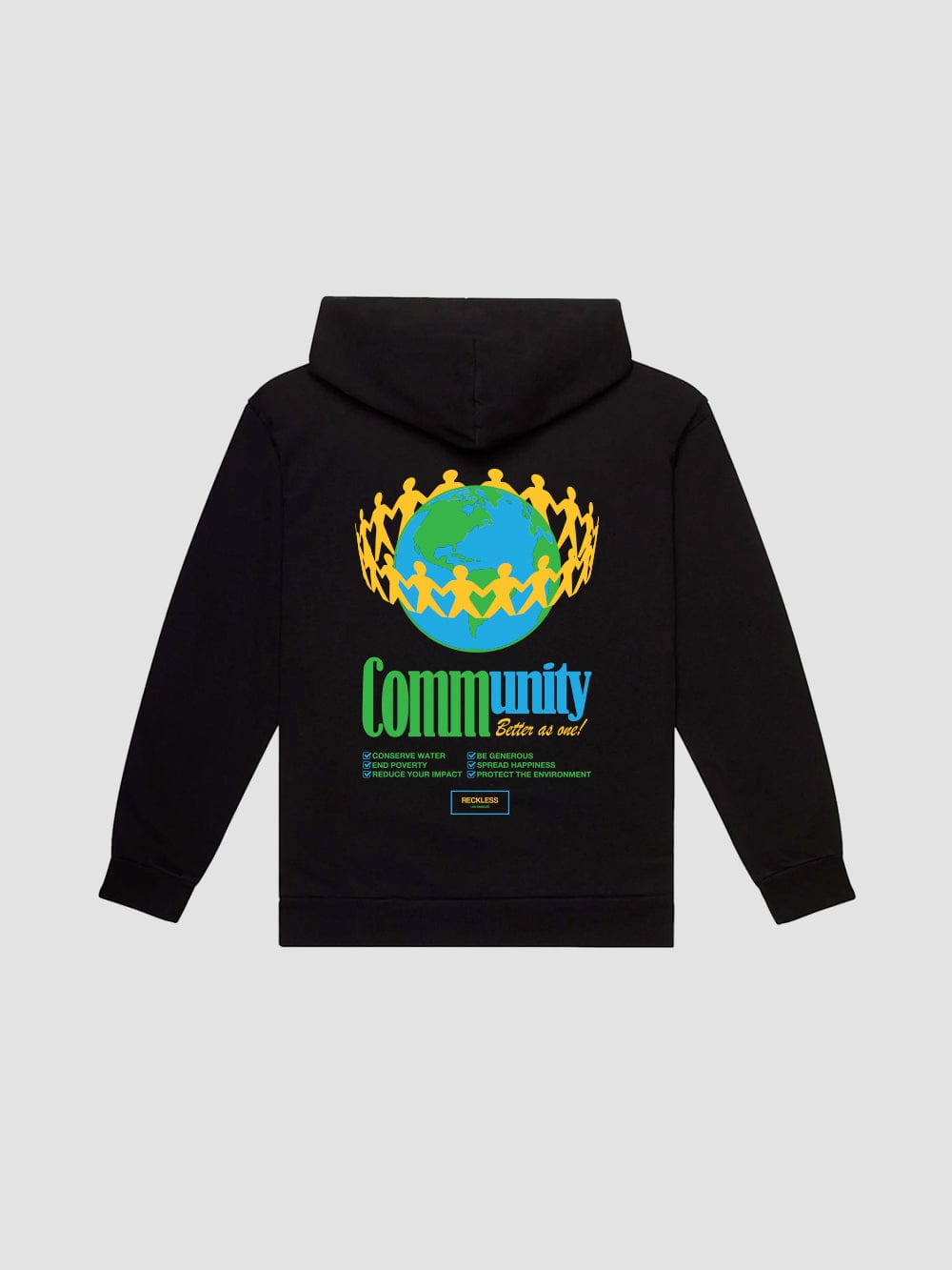 Better As One Hoodie - Black