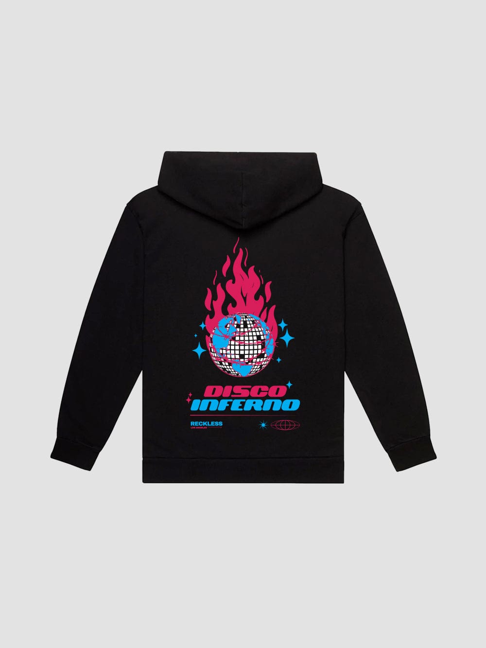 Disco Inferno Hoodie - Black
