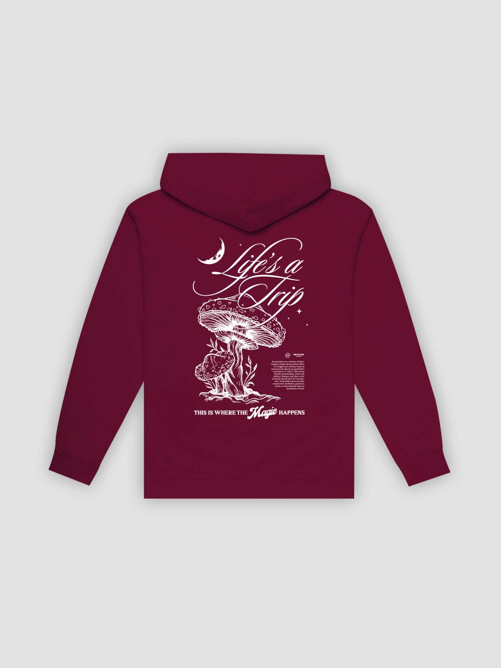 Life's A Trip Hoodie - Maroon